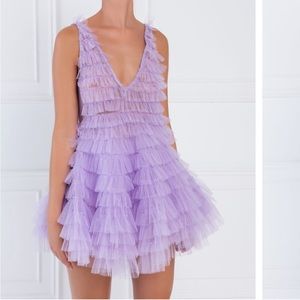 Kikiriki LAVENDER TULLE DRESS - perfect for eras tour!